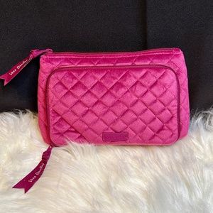 Vera Bradley Pink Velvet Compact Organizer